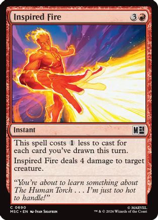 Inspired Fire (MSC-690) (Foil)