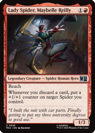 Lady Spider, Maybelle Reilly (MSC-695)