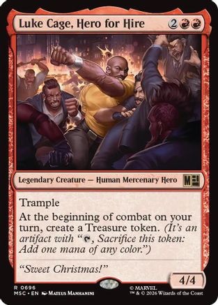 Luke Cage, Hero for Hire (MSC-696) (Foil)