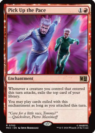 Pick Up the Pace (MSC-702) (Foil)