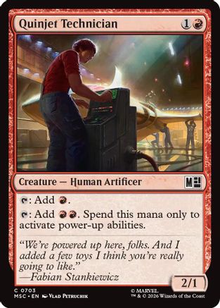 Quinjet Technician (MSC-703) (Foil)