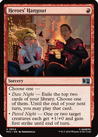 Heroes' Hangout (MSC-804) (Foil)