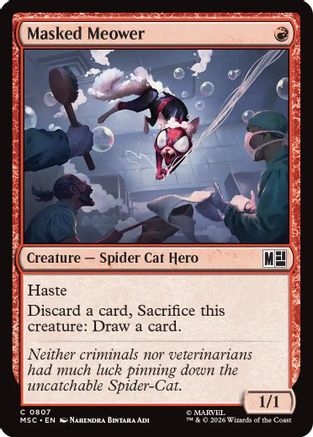 Masked Meower (MSC-807) (Foil)