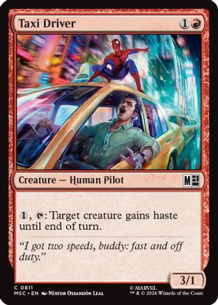Taxi Driver (MSC-811)