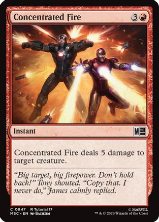 Concentrated Fire (MSC-847)