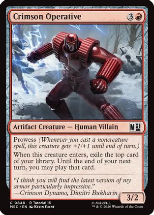 Crimson Operative (MSC-848)