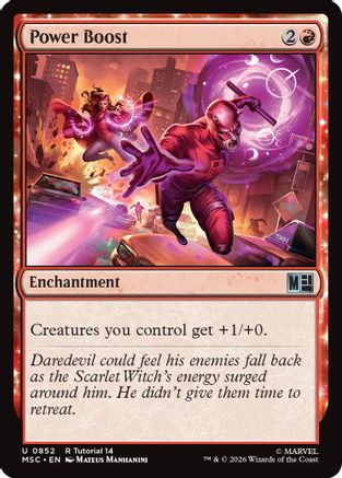 Power Boost (MSC-852)