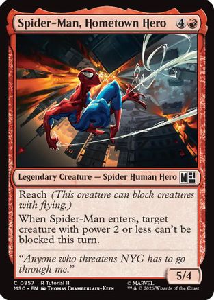 Spider-Man, Hometown Hero (MSC-857)