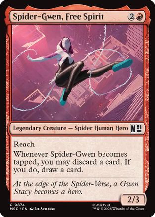 Spider-Gwen, Free Spirit (MSC-874) (Foil)