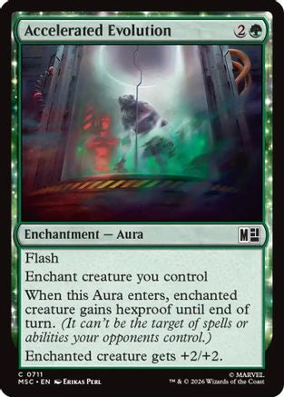 Accelerated Evolution (MSC-711) (Foil)