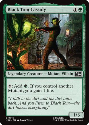 Black Tom Cassidy (MSC-715) (Foil)