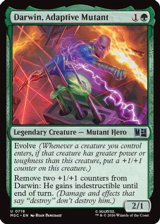 Darwin, Adaptive Mutant (MSC-718) (Foil)