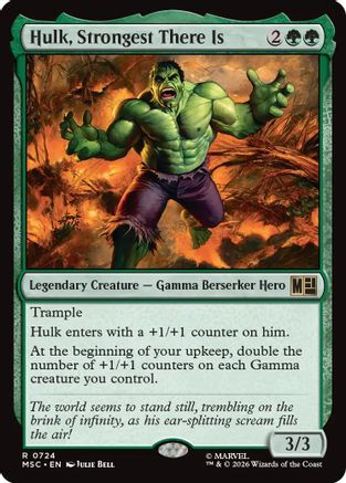 Hulk, Strongest There Is (MSC-724)