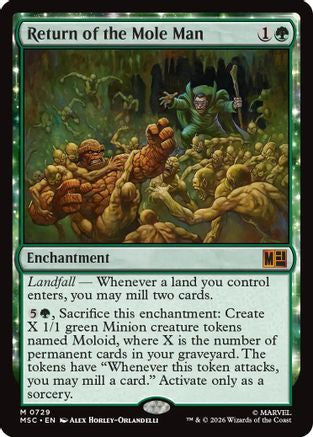 Return of the Mole Man (MSC-729) (Foil)