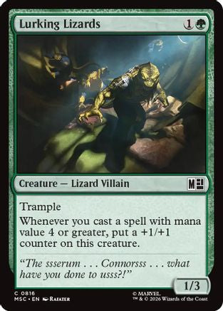 Lurking Lizards (MSC-816)