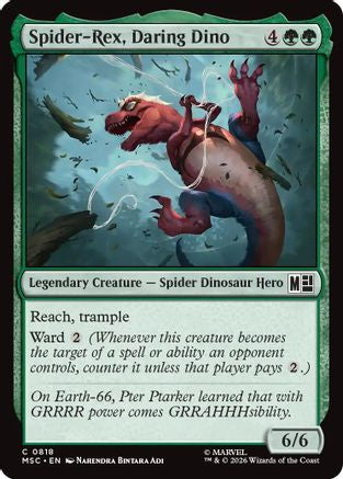 Spider-Rex, Daring Dino (MSC-818) (Foil)