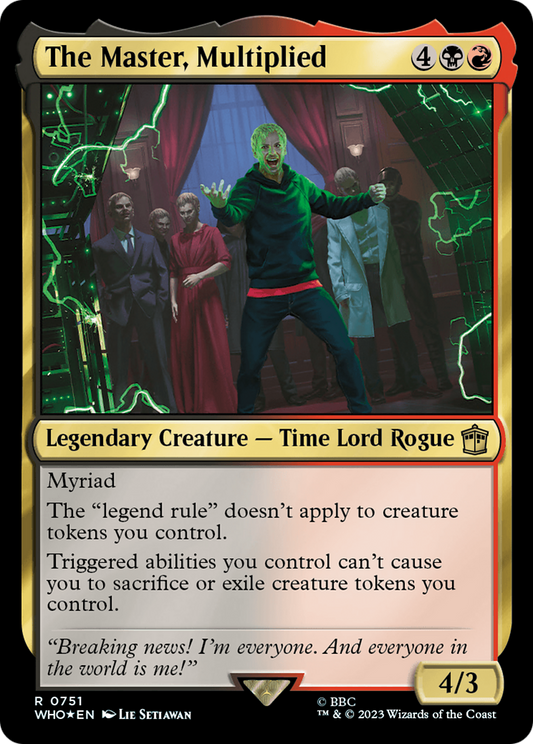 The Master, Multiplied (WHO-751) (Surge) (Foil)