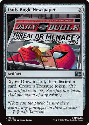 Daily Bugle Newspaper (MSC-749)