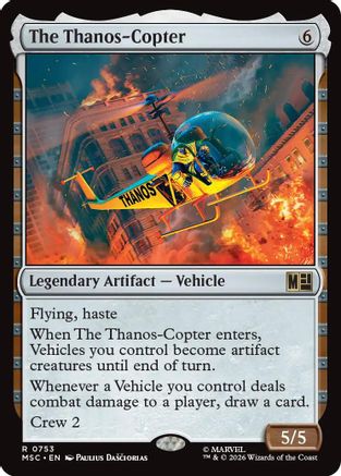 The Thanos-Copter (MSC-753) (Foil)