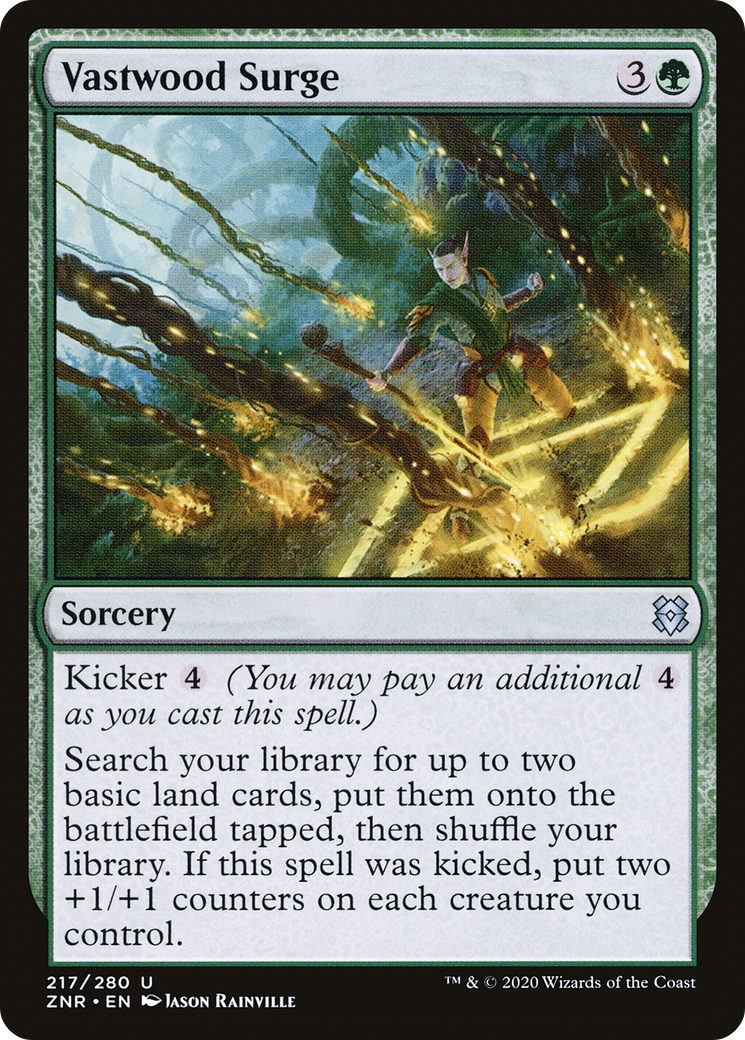 Vastwood Surge (ZNR-217) (Foil)