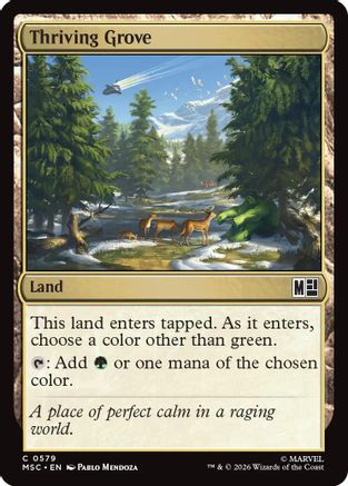 Thriving Grove (MSC-579) (Foil)
