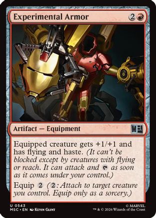 Experimental Armor (MSC-543) (Foil)