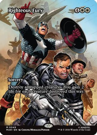 Righteous Fury (Borderless) (MAR-049)