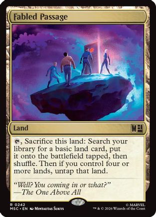 Fabled Passage (Surge Foil) (MSC-242)