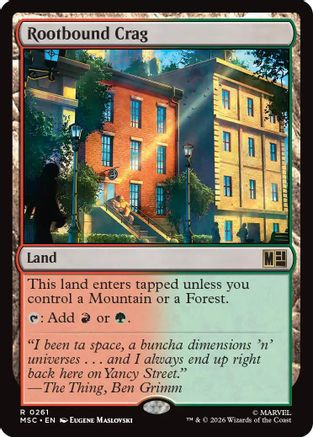 Rootbound Crag (Surge Foil) (MSC-261)