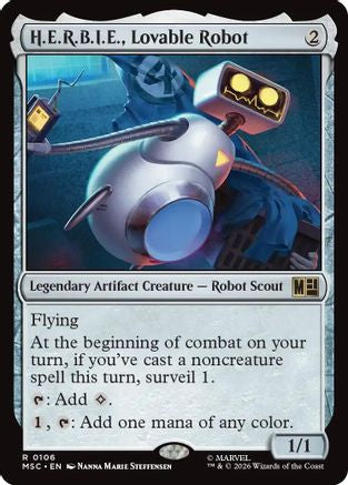 H.E.R.B.I.E., Lovable Robot (MSC-106)
