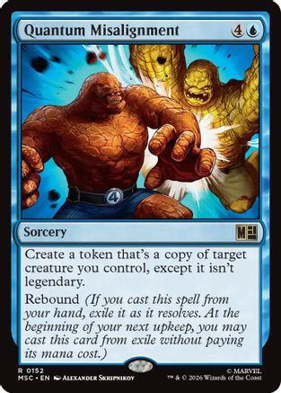 Quantum Misalignment (Surge Foil) (MSC-152)