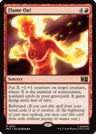 Flame On! (Surge Foil) (MSC-051)