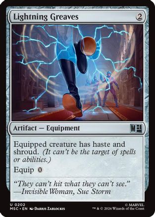Lightning Greaves (Surge Foil) (MSC-202)