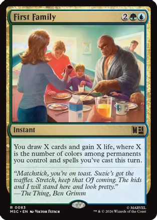 First Family (Surge Foil) (MSC-083)