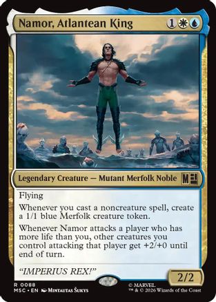 Namor, Atlantean King (MSC-088)