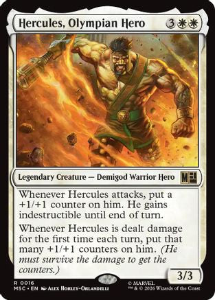 Hercules, Olympian Hero (Surge Foil) (MSC-016)
