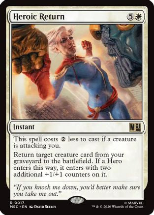 Heroic Return (Surge Foil) (MSC-017)