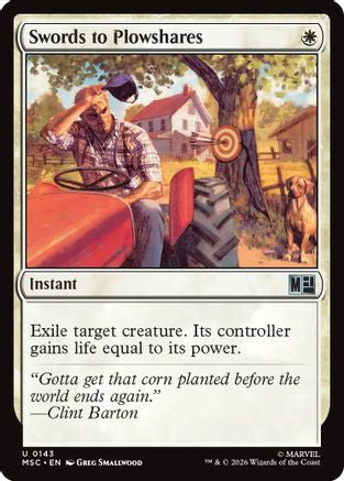 Swords to Plowshares (Surge Foil) (MSC-143)
