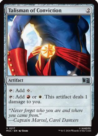 Talisman of Conviction (Surge Foil) (MSC-217)