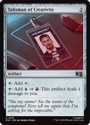 Talisman of Creativity (Surge Foil) (MSC-218)