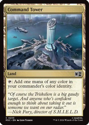 Command Tower (0233) (Surge Foil) (MSC-233)
