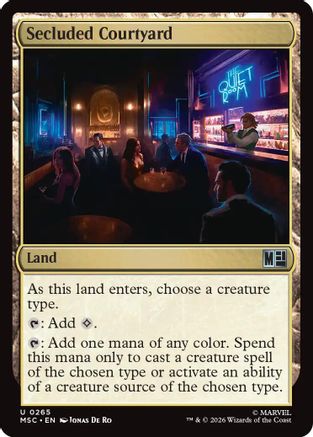 Secluded Courtyard (Surge Foil) (MSC-265)
