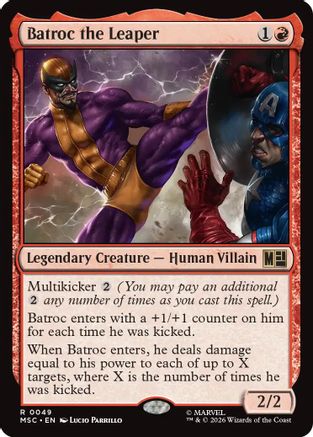 Batroc the Leaper (MSC-049)
