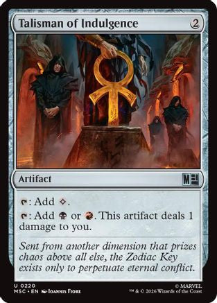 Talisman of Indulgence (MSC-220)
