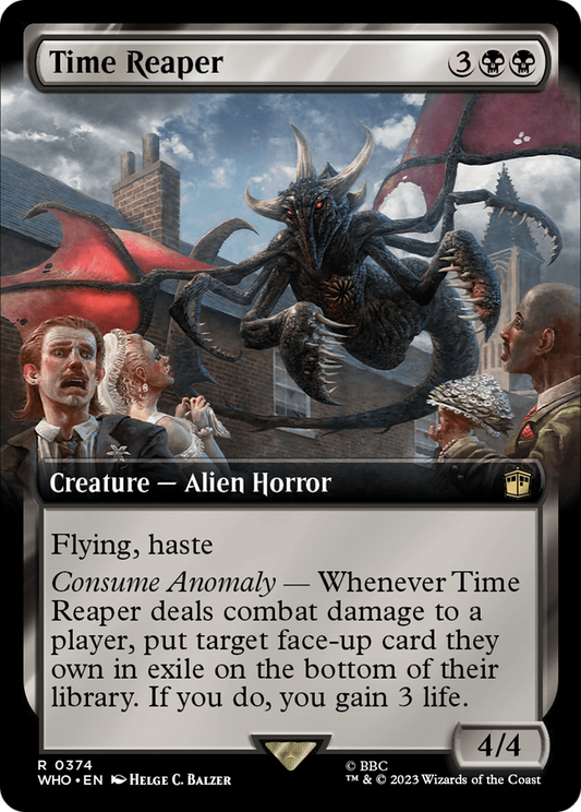 Time Reaper (WHO-374) (Extended Art) (Foil)