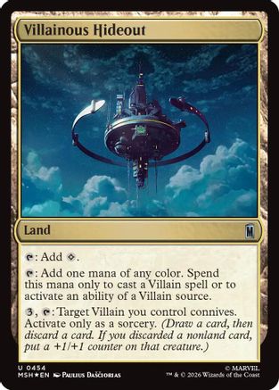 Villainous Hideout (Surge Foil) (MSH-454)