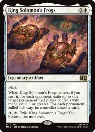 King Solomon's Frogs (MSC-020)