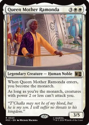 Queen Mother Ramonda (MSC-023)