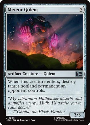 Meteor Golem (MSC-205)