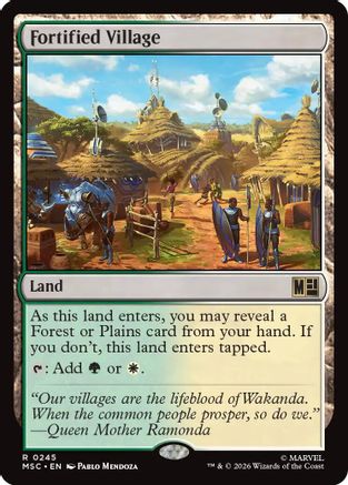 Fortified Village (MSC-245)